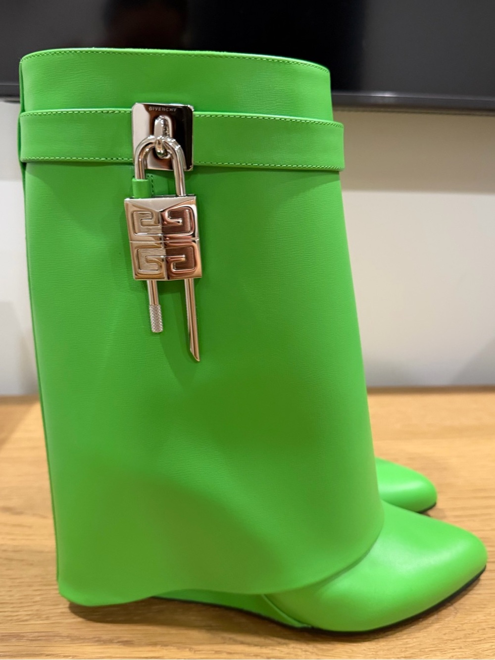 Givenchy Shark lock boots
